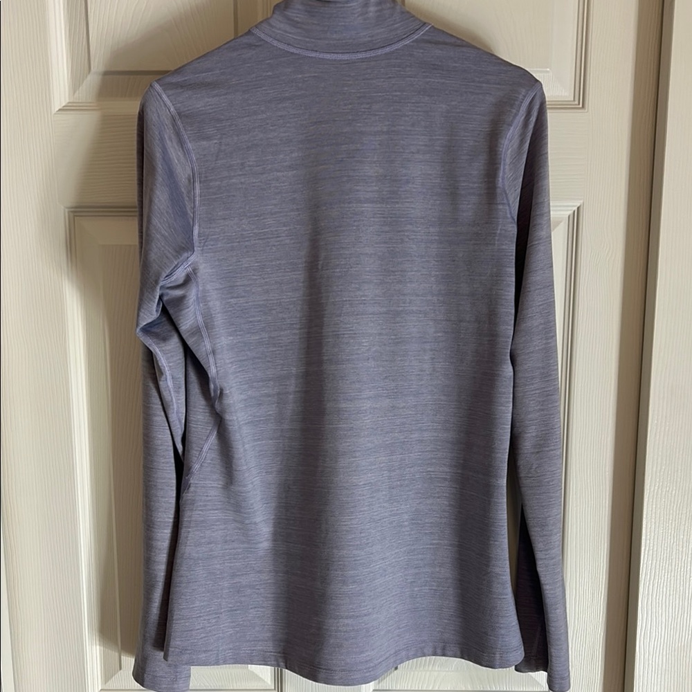 REI Lavender Quarter-Zip Pullover Hiking Size Large - Picture 3 of 9